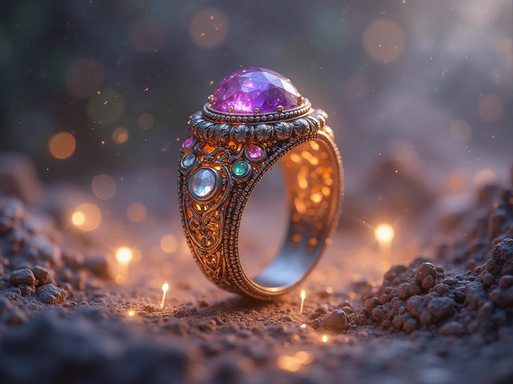 Custom Spiritual Ring for Love, Protection & Abundance